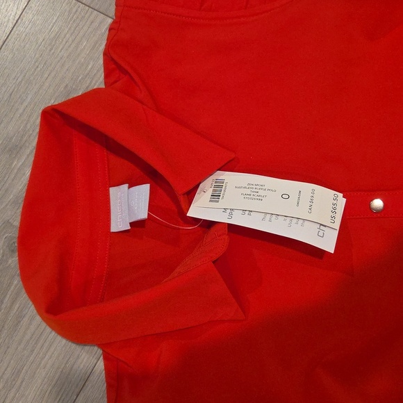 Chicos Zenergy Short Sleeve Shirt - Picture 2 of 4